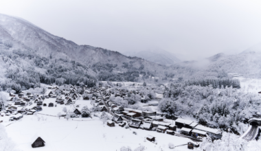 Winter in Shirakawa-go