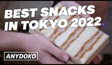 Here are the Best Snacks in Tokyo! The Top Street Eats in Japan 2022!