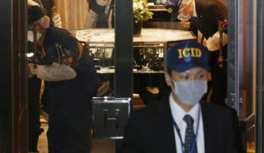 3 British men held over 2015 jewelry store robbery in Tokyo