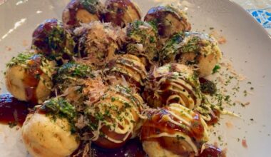 Made takoyaki for the first time!