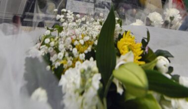 Mourners mark 1st anniversary of deadly fire at Osaka clinic