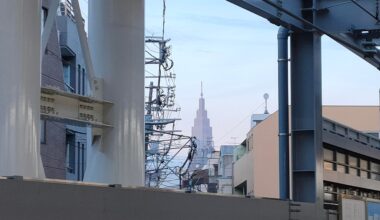 [OC] Shinjuku, as seen from Yoyogi Uehara