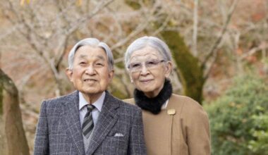 Japan's former Emperor Akihito turns 89