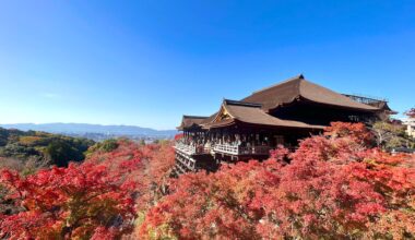 Autumn Morning at Kiyomizu-dera, Kyoto