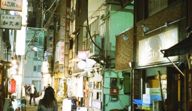 A random alleyway somewhere in Tokyo