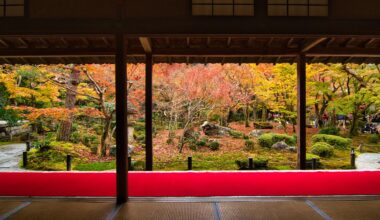 Autumn colours at Engo-ji, a Zen temple in Kyoto.