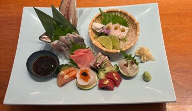 Just a little sashimi