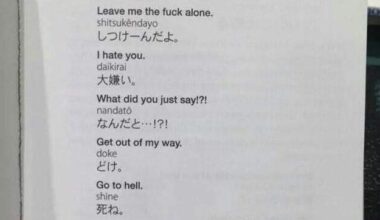 Insults in Japanese