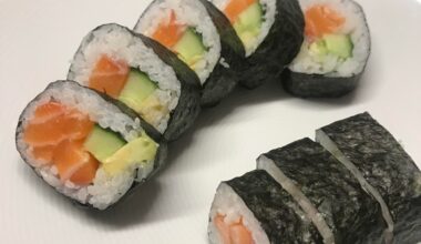 Homemade maki role! Looking for constructive criticism