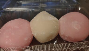 Suama. These are traditional Japanese sweets, soft and not too sweet. They do not contain red bean paste.