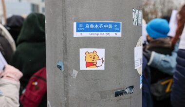 Japan's Disney store sells merchandise of Winnie the Pooh supporting China's protests