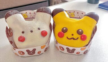 Pokemon Donuts from Mr. Donuts :)