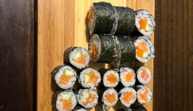 Homemade maki sushi!