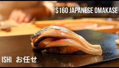 $160 Japanese Sushi Omakase at a 5 star Hotel | Ishi Japanese Restaurant...