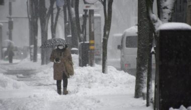 Heavy snow across parts of Japan, some western cities renew records