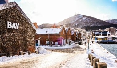 [OC] Beautiful Winter day in Hakodate