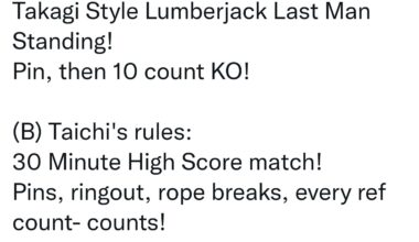 Rules for last KOPW match for the year is on vote now.