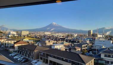 Mt Fuji Framed