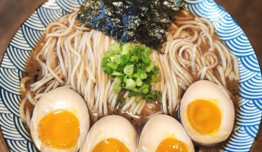 Shoyu tonkotsu with ajitama