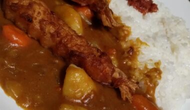 Japanese Curry w/ Katsu prawns