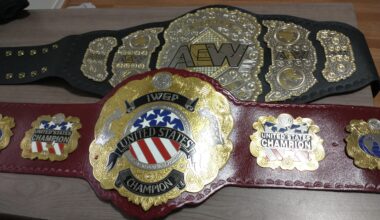 My belt collection