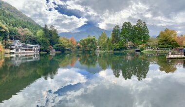 Yufuin in the fall