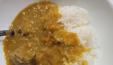 1st attempt at Japanese Curry