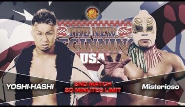 YOSHI-HASHI vs Misterioso: New Japan Pro Wrestling - NJPW The New Beginning In USA, February 1, 2020