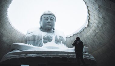 Hill of the Buddha in Sapporo, Hokkaido