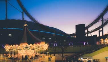 An amusement Park at Tokyo dome city