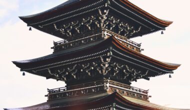 [OC] 3 story pagoda at Hida Kokubunji temple