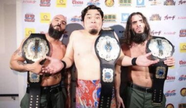RIP Jay Briscoe, forever the first NEVER trios champions