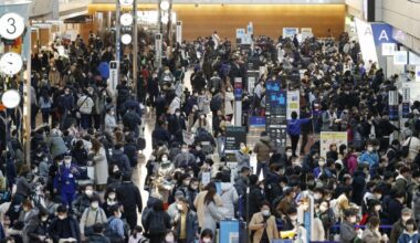 Int'l travelers at Japan airports surge 17-fold in New Year holidays