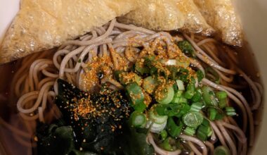 NYE toshikoshi soba