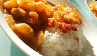 I made Curry Torikatsu this Christmas