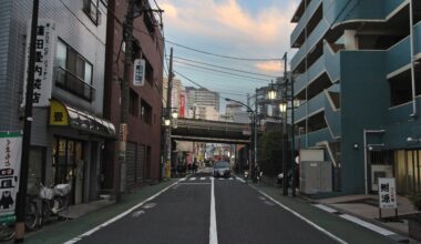 Lonely Tokyo streets