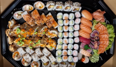 Our new years eve sushi platter