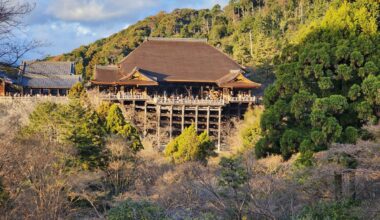 Kiyomizu-Dera in Late December. [OC]