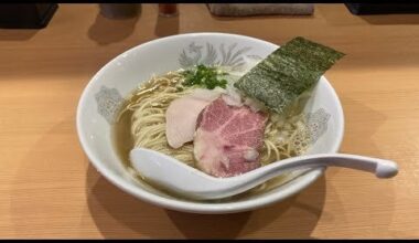 Kita-Senju's Top Niboshi Ramen at Chukasoba Karen