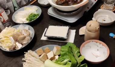 Sesame and Miso Hot Pot as a New Year's Eve Dish