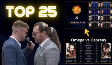 Check out where Ospreay/Omega ranks amongst NJPW’s greatest matches (and the rest of the Top 25)