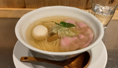 Close to perfect shio ramen at Seijo Seika (Tokyo)