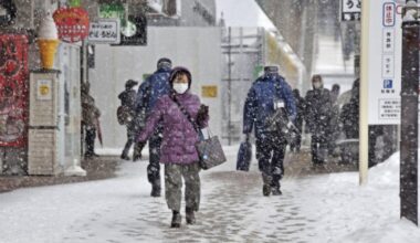 Japan braces for heavy snow, warns of traffic disruption