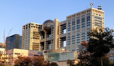 Fuji Television Building in Tokyo