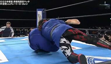 Whoever says they watch New Japan for the plot is straight-up lying