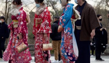 Seijin-shiki in furisode kimonos