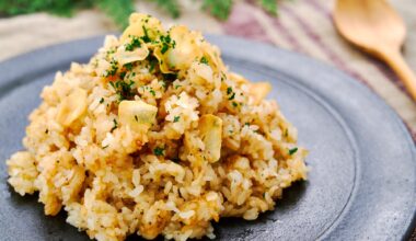 Teppanyaki-style Garlic Rice