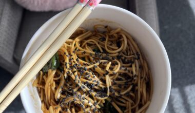 Cashew butter udon