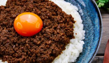 I made this Japanese dry curry without roux