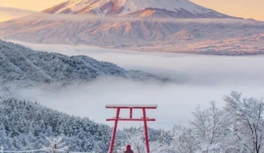 Fuji-san in the snow